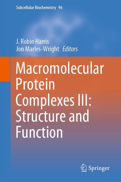 Produktbild: Macromolecular Protein Complexes III: Structure and Function