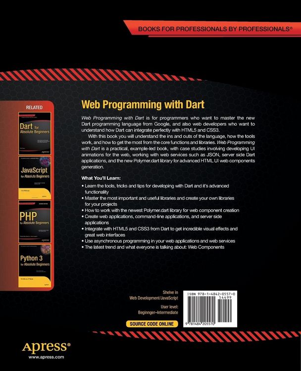 Produktbild: Web Programming with Dart