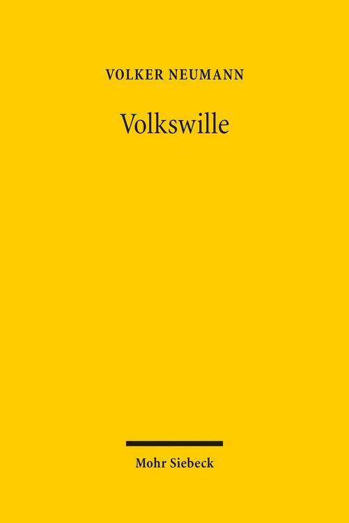 Produktbild: Volkswille