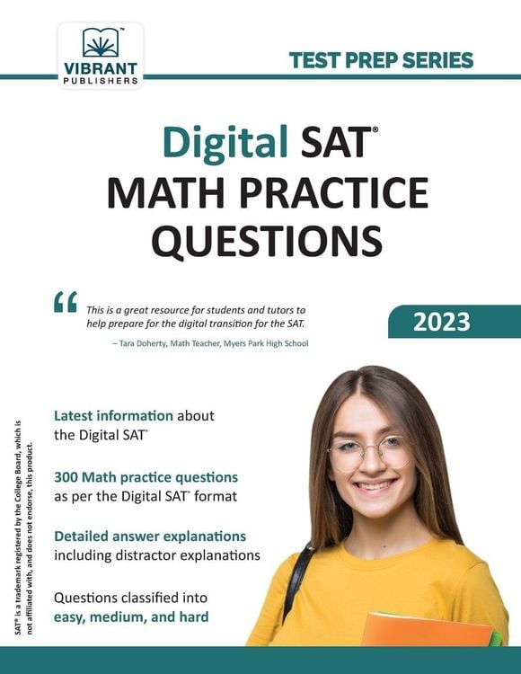 Produktbild: Digital SAT Math Practice Questions