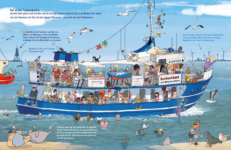 Produktbild: Das Cuxhaven Wimmelbuch
