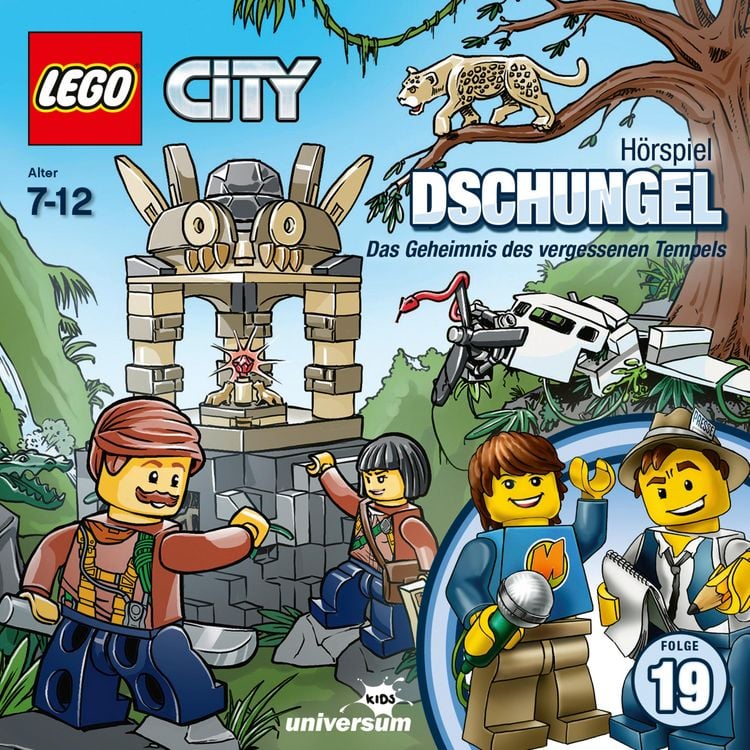 Produktbild: LEGO City: Folge 19 - Dschungel - Das Geheimnis des vergessenen Tempels