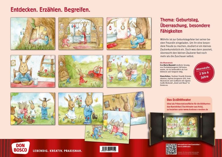 Produktbild: M&ouml;hrlin kann zaubern. Kamishibai Bildkartenset