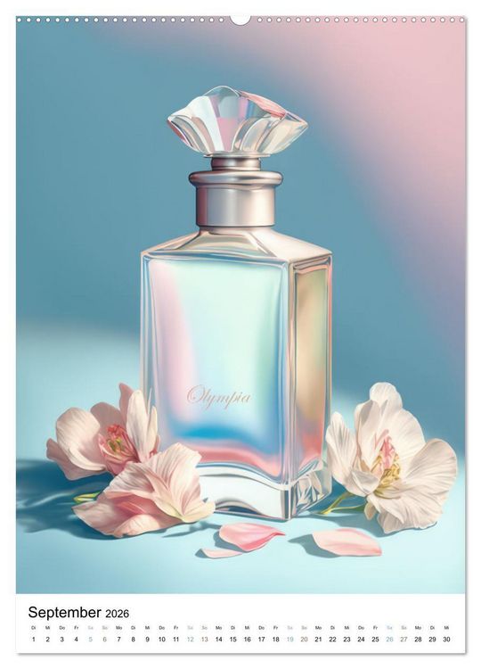 Produktbild: Parfum Eleganz im Glas (hochwertiger Premium Wandkalender 2026 DIN A2 hoch), Kunstdruck in Hochglanz