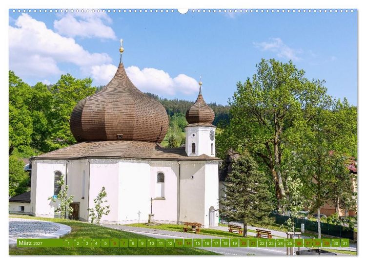 Produktbild: Zauber des B&ouml;hmerwalds. Stille Sch&ouml;nheit im Westen Tschechiens (hochwertiger Premium Wandkalender 2027 DIN A2 quer), Kunstdruck in Hochglanz