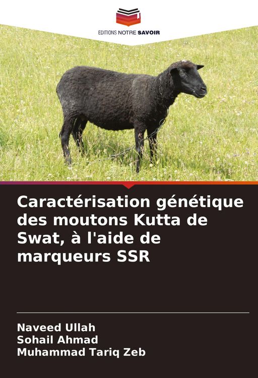 Produktbild: Caract&eacute;risation g&eacute;n&eacute;tique des moutons Kutta de Swat, &agrave; l'aide de marqueurs SSR