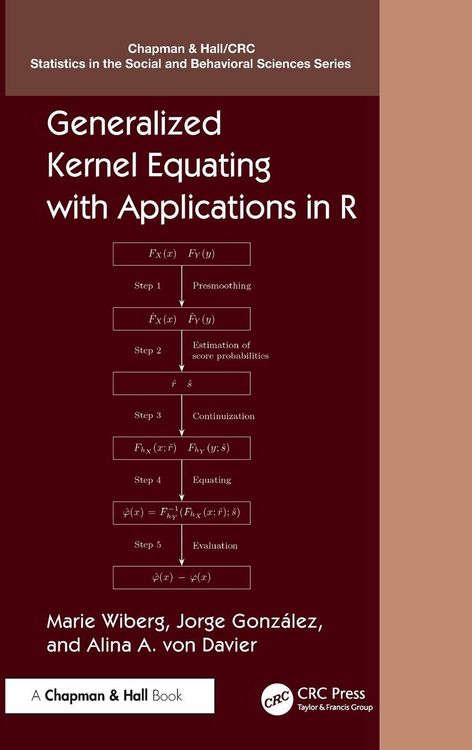 Produktbild: Generalized Kernel Equating with Applications in R