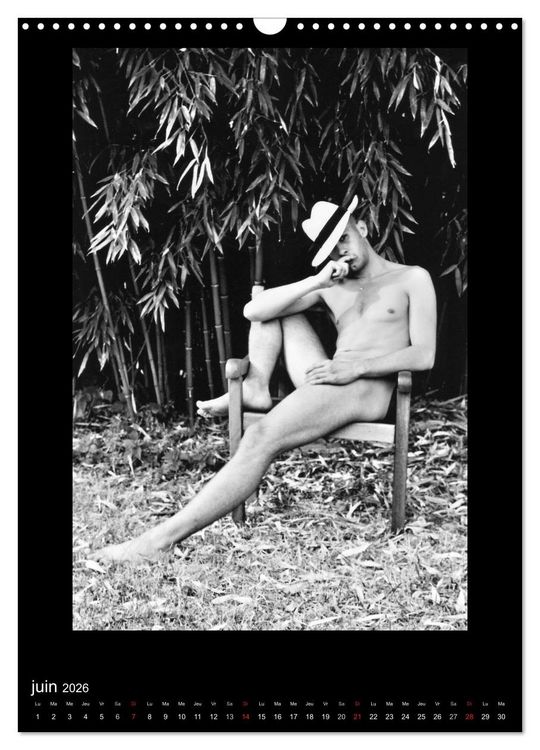 Produktbild: Au Masculin (Calendrier mural 2026 DIN A3 horizontal), CALVENDO calendrier mensuel