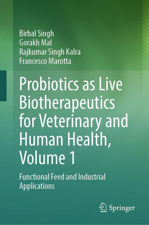 Produktbild: Probiotics as Live Biotherapeutics for Veterinary and Human Health, Volume 1