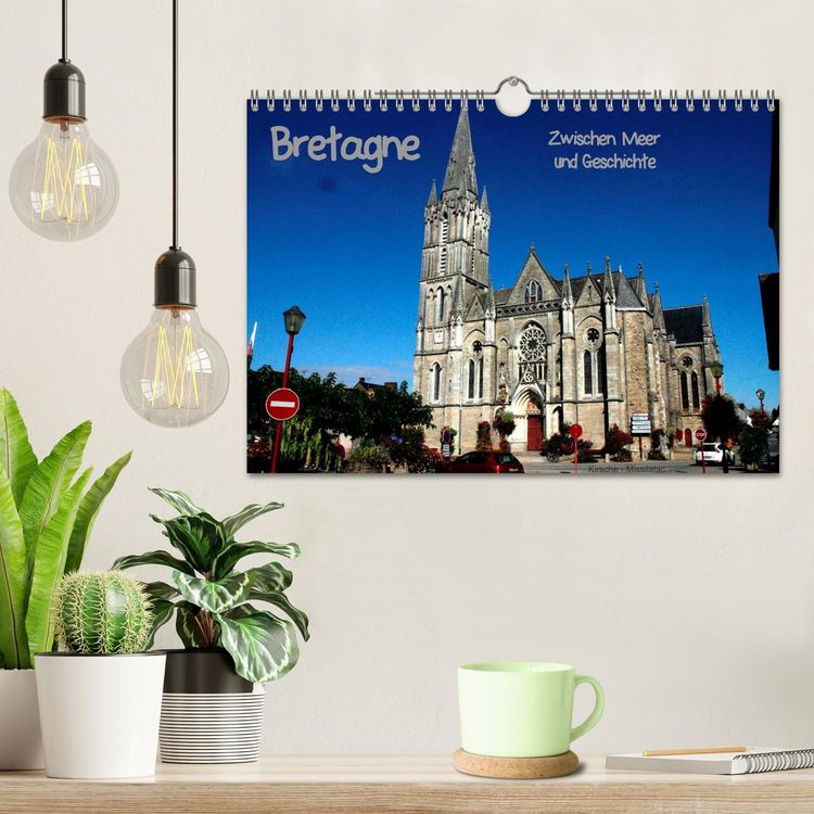 Produktbild: Bretagne - Zwischen Meer und Geschichte (Wandkalender 2026 DIN A4 quer), CALVENDO Monatskalender