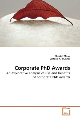 Produktbild: Miska, C: Corporate PhD Awards