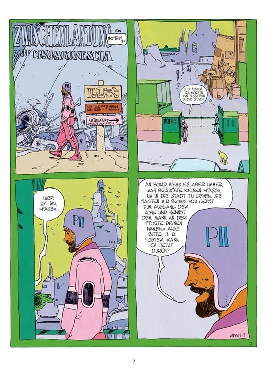 Produktbild: Moebius Collection: Zwischenlandung auf Pharagonescia / Der irre St&auml;nder
