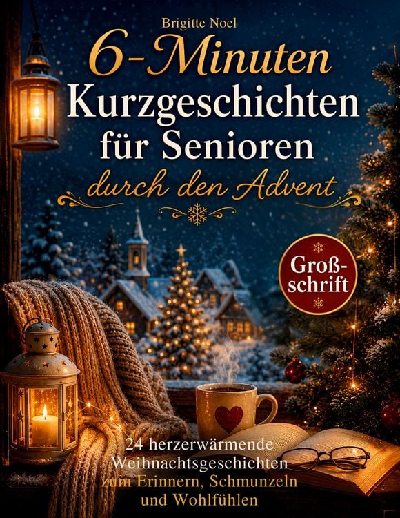 Produktbild: 6-Minuten Kurzgeschichten f&uuml;r Senioren durch den Advent