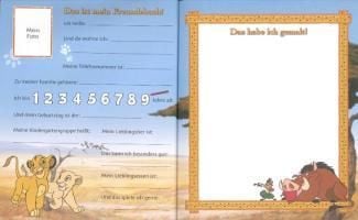 Produktbild: Disney Der K&ouml;nig der L&ouml;wen Kindergartenfreundebuch