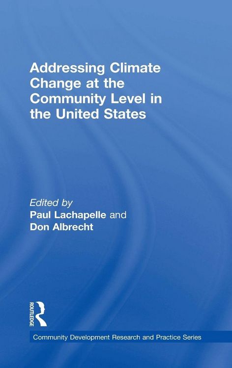 Produktbild: Addressing Climate Change at the Community Level in the United States