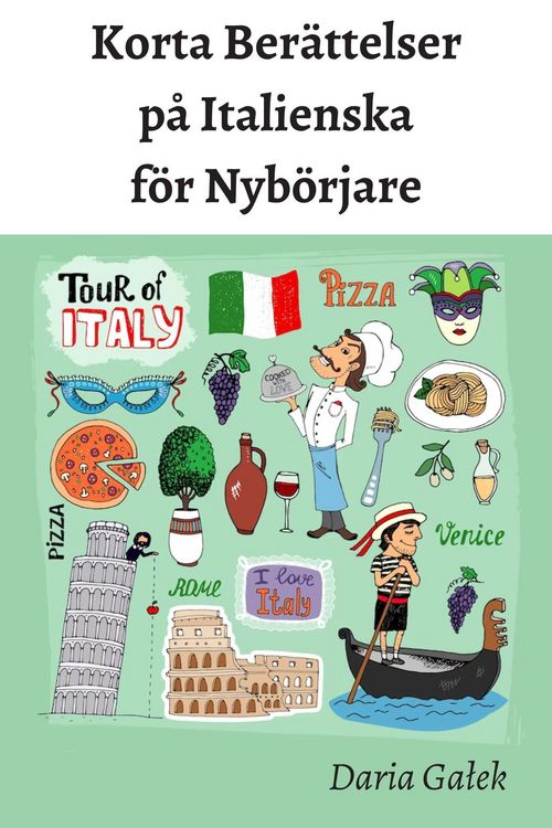 Produktbild: Korta Ber&auml;ttelser p&aring; Italienska f&ouml;r Nyb&ouml;rjare