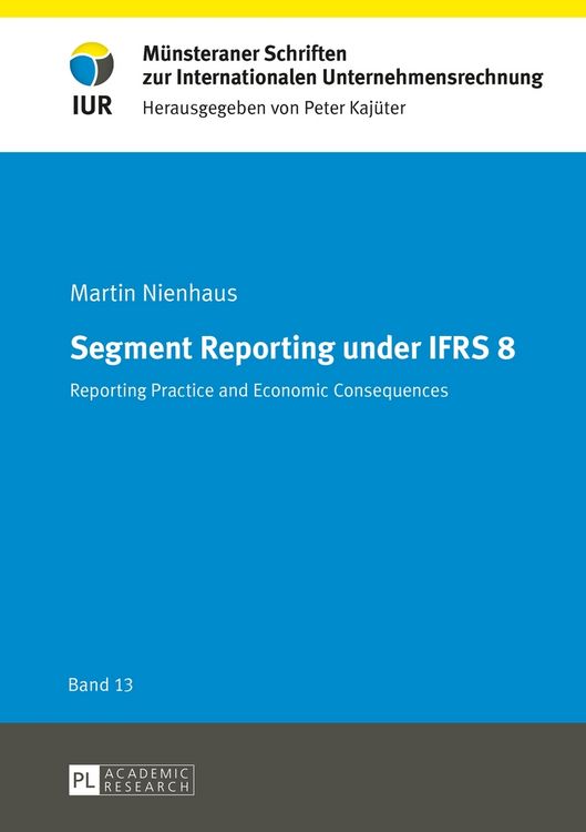 Produktbild: Segment Reporting under IFRS 8