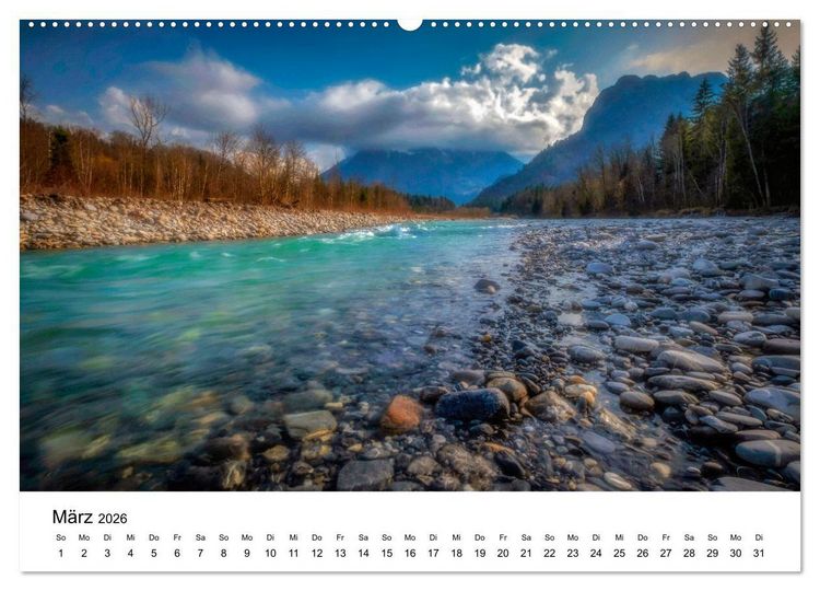 Produktbild: Wasserwelt Schweiz (hochwertiger Premium Wandkalender 2026 DIN A2 quer), Kunstdruck in Hochglanz