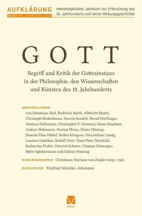 Produktbild: Aufkl&auml;rung 36: Gott