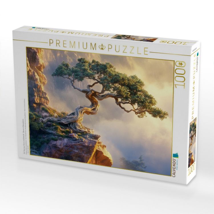Produktbild: CALVENDO Puzzle Ein Tanz aus Form und Geduld - Baum in Bonsaiform | 1000 Teile Lege-Gr&ouml;&szlig;e 64x48cm Foto-Puzzle f&uuml;r gl&uuml;ckliche Stunden