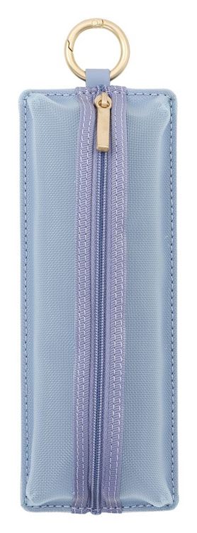 Produktbild: EMILY Mesh Federm&auml;ppchen (Blue Grey) Flat Pen Case | by KING JIM