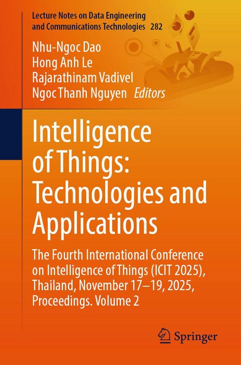 Produktbild: Intelligence of Things: Technologies and Applications