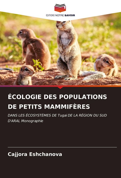 Produktbild: &Eacute;cologie des Populations De Petits Mammif&egrave;res