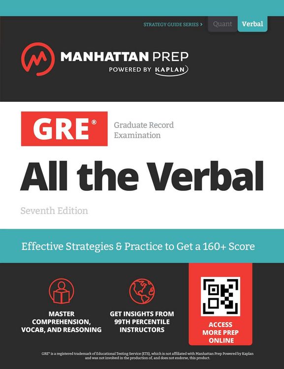 Produktbild: GRE All the Verbal