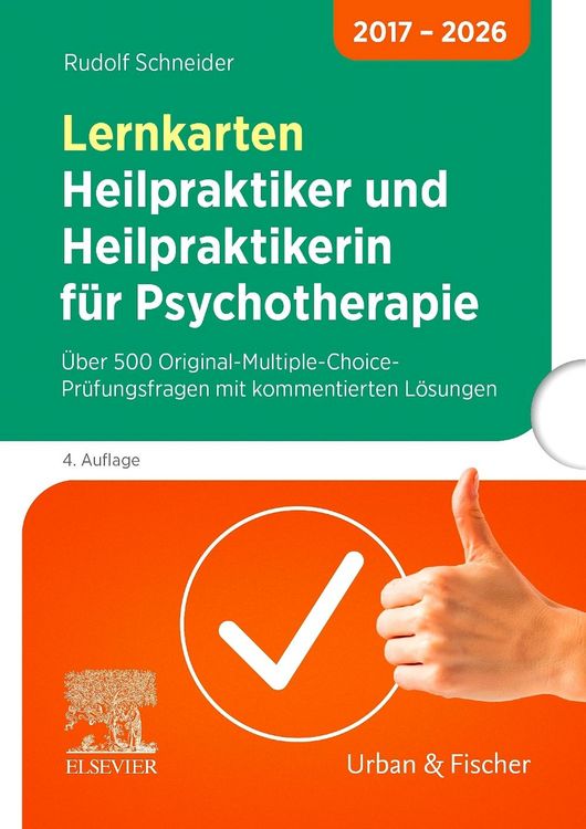 Produktbild: Lernkarten Heilpraktiker und Heilpraktikerin f&uuml;r Psychotherapie 2017 bis 2026