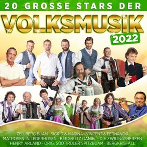 Produktbild: 20 gro&aacute;e Stars der Volksmusik 2022
