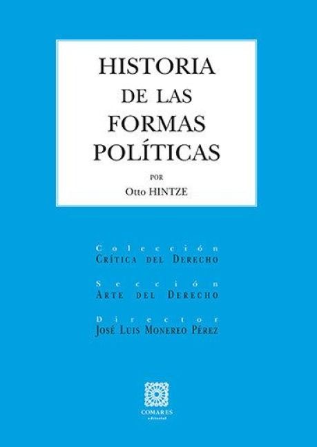 Produktbild: Historia de las formas pol&iacute;ticas