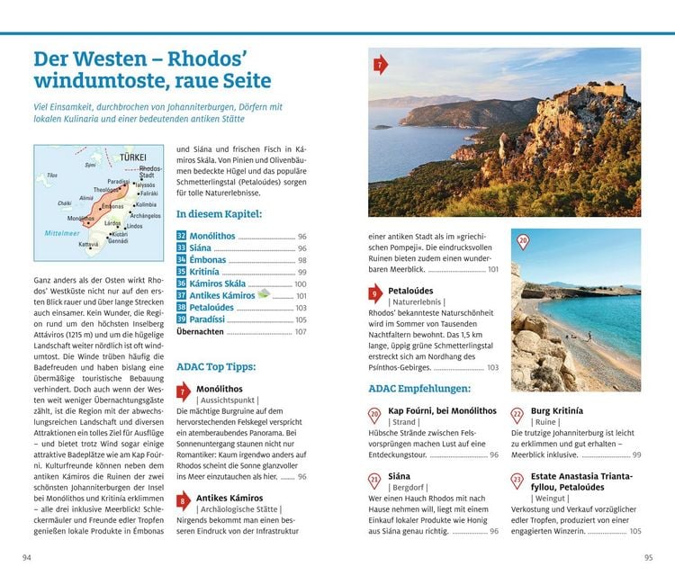 Produktbild: ADAC Reisef&uuml;hrer Rhodos