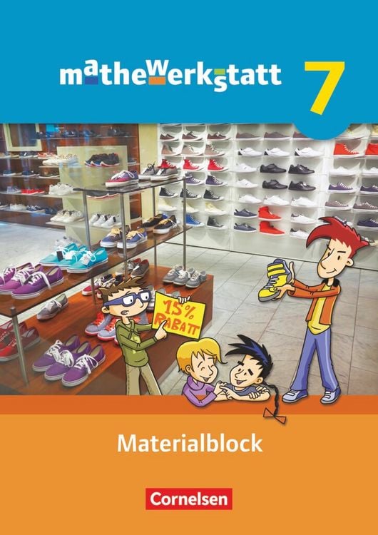 Produktbild: Mathewerkstatt 7. Schuljahr. Materialblock. Mittlerer Schulabschluss - Allgemeine Ausgabe