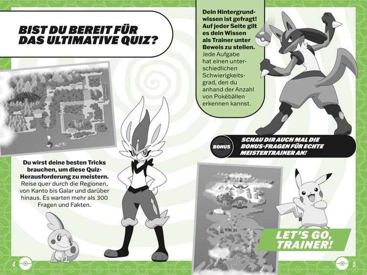 Produktbild: Pok&eacute;mon Activity-Buch: Das ultimative Quizbuch