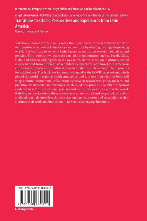 Produktbild: Transitions to School: Perspectives and Experiences from Latin America