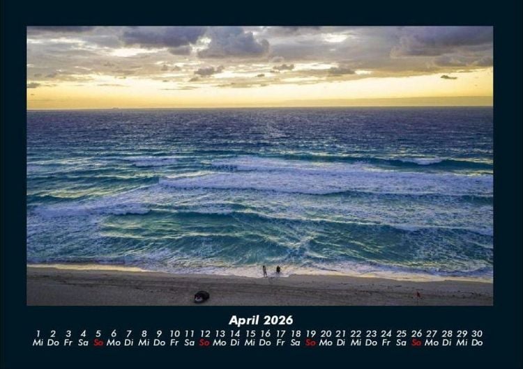 Produktbild: Meereslandschaft 2026 Fotokalender DIN A4