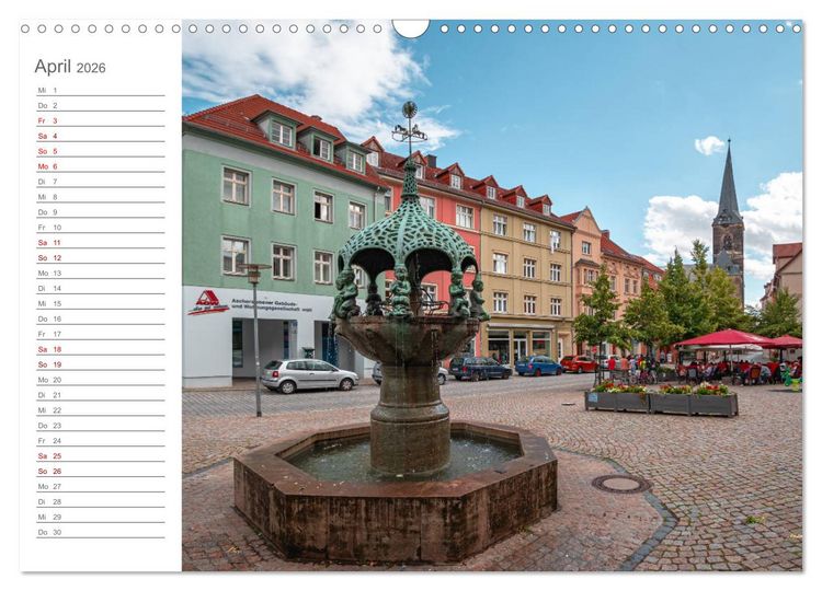 Produktbild: Stadtansichten Aschersleben (Wandkalender 2026 DIN A3 quer), CALVENDO Monatskalender