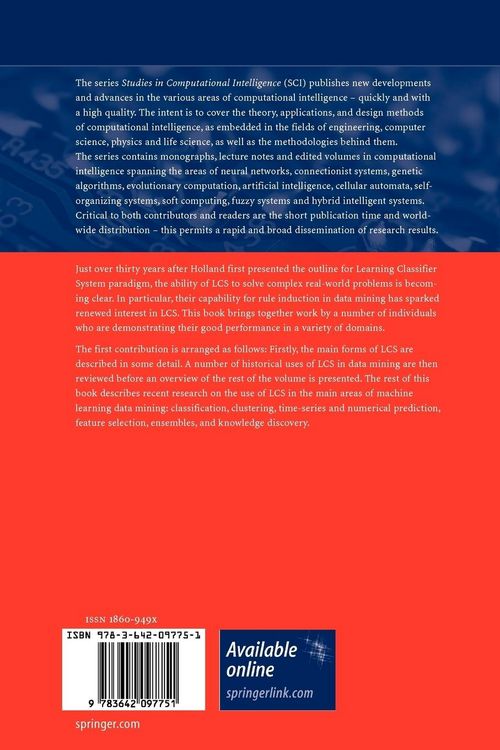 Produktbild: Learning Classifier Systems in Data Mining