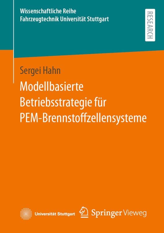 Produktbild: Modellbasierte Betriebsstrategie für PEM-Brennstoffzellensysteme