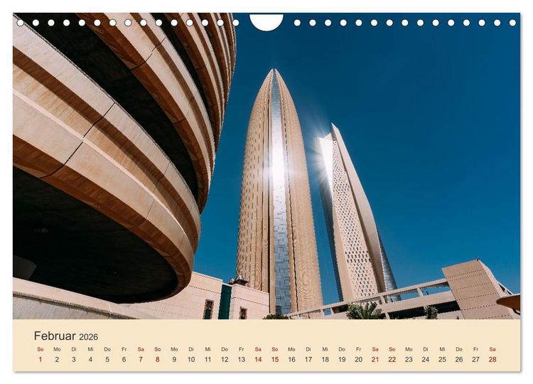 Produktbild: Kuwait - Moderne trifft Tradition (Wandkalender 2026 DIN A4 quer), CALVENDO Monatskalender