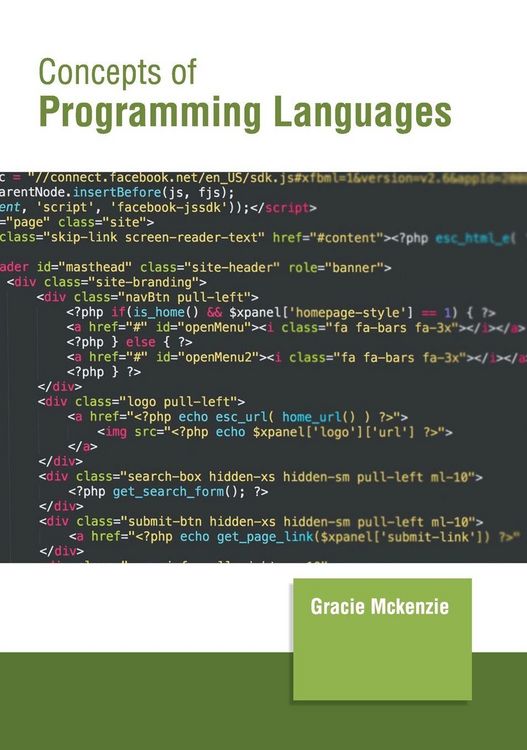 Produktbild: Concepts of Programming Languages