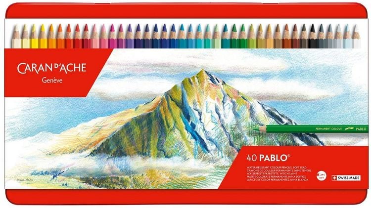 Produktbild: Caran d'Ache Buntstifte Artist PABLO 40er Set