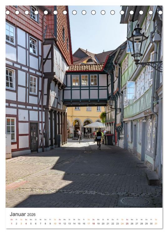 Produktbild: Stadt Wolfenb&uuml;ttel (Tischkalender 2026 DIN A5 hoch), CALVENDO Monatskalender