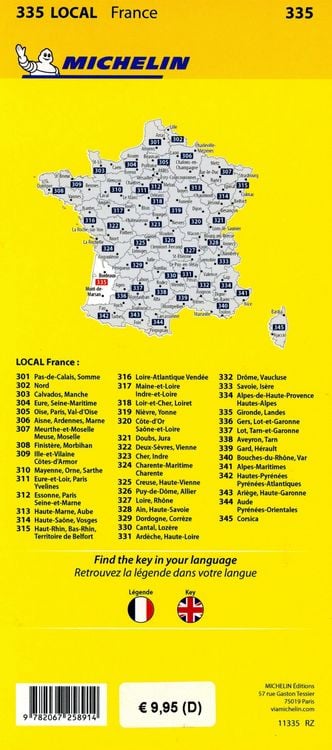 Produktbild: Michelin Gironde - Landes