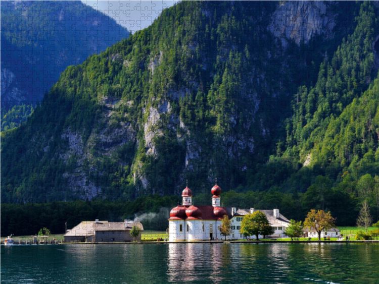 Produktbild: CALVENDO Puzzle Ansicht St. Bartholom&auml; vom Schiff, Lege-Gr&ouml;&szlig;e 64 x 48 cm Foto-Puzzle Bild von Dieter-M. Wilczek
