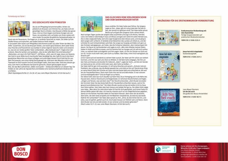 Produktbild: Jesus-Geschichten f&uuml;r die Erstkommunion-Vorbereitung. Kamishibai Bildkartenset