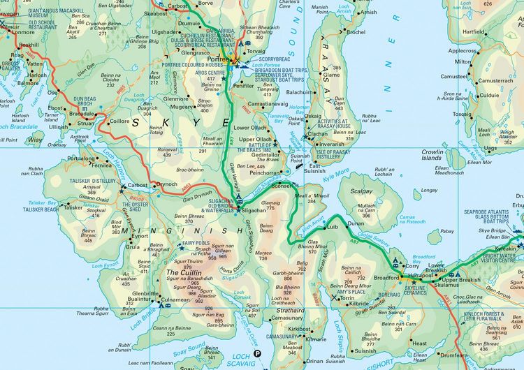Produktbild: Collins Maps: Skye Pocket Map