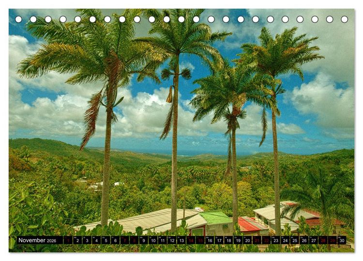 Produktbild: Barbados (Tischkalender 2026 DIN A5 quer), CALVENDO Monatskalender