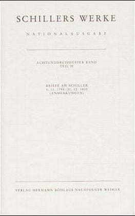 Produktbild: Schillers Werke. Nationalausgabe