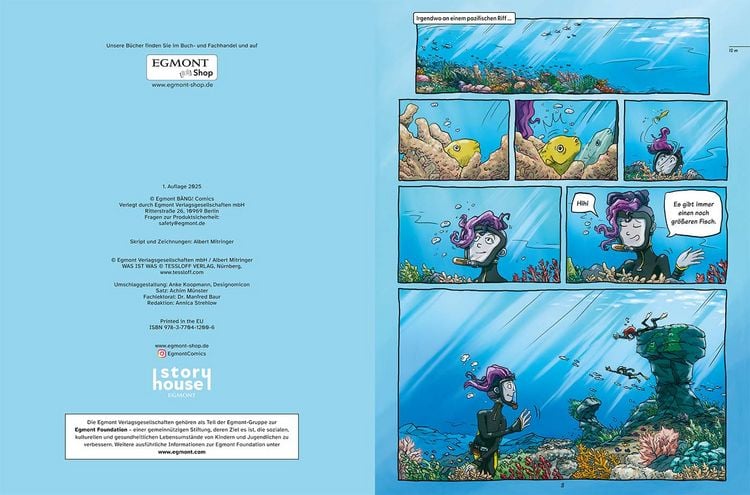 Produktbild: WAS IST WAS Comic - Tiefsee